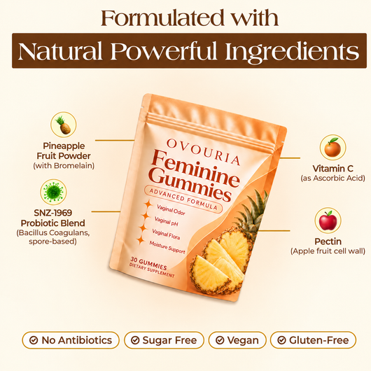 Ovouria's Feminine Gummies